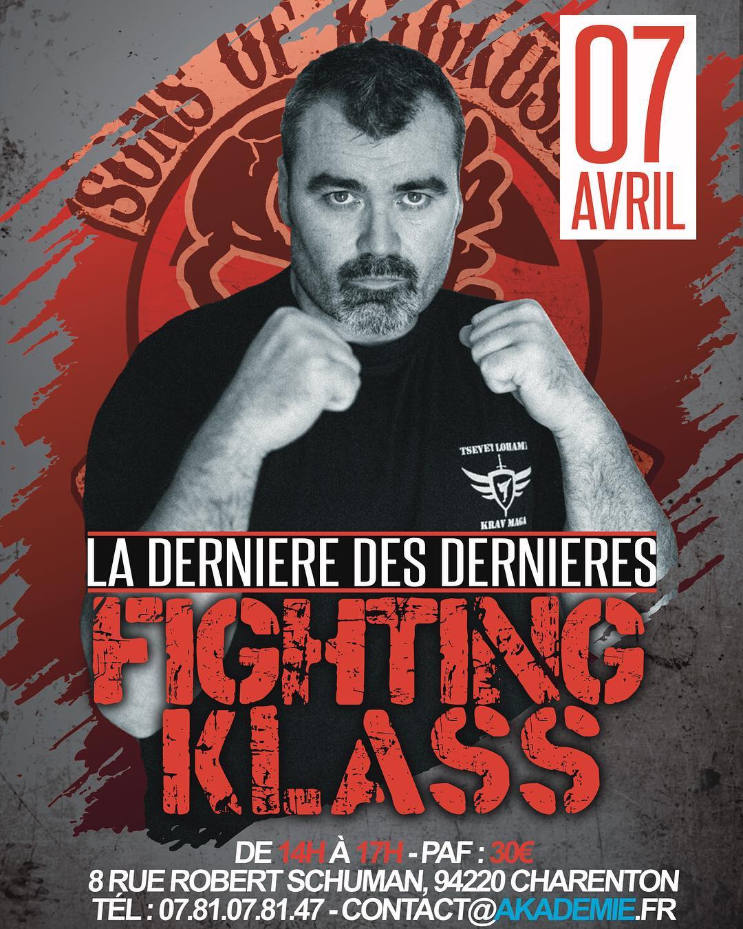Deuxième flyer original fourni par l'AFKM